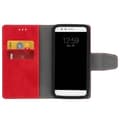Miniatyrbild 3 av 4: Smartphone-fodral - AVIZAR - Universell - Ekoskinn Röd - 5.5 till 6 tum - Slide-fodral