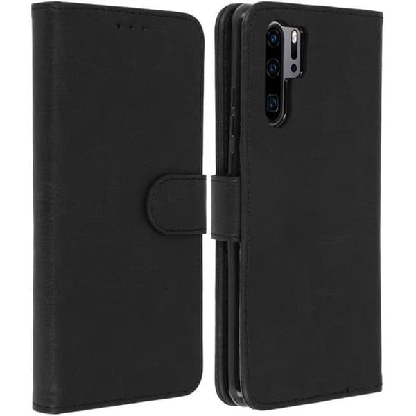 Fodral - Huawei - P30 Pro - Plånbok - Silikon gel - Videostöd - Magnetiskt