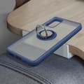 Miniatyrbild 4 av 4: Fodral till Samsung Galaxy S20 FE med metallringstativ Funktion blå