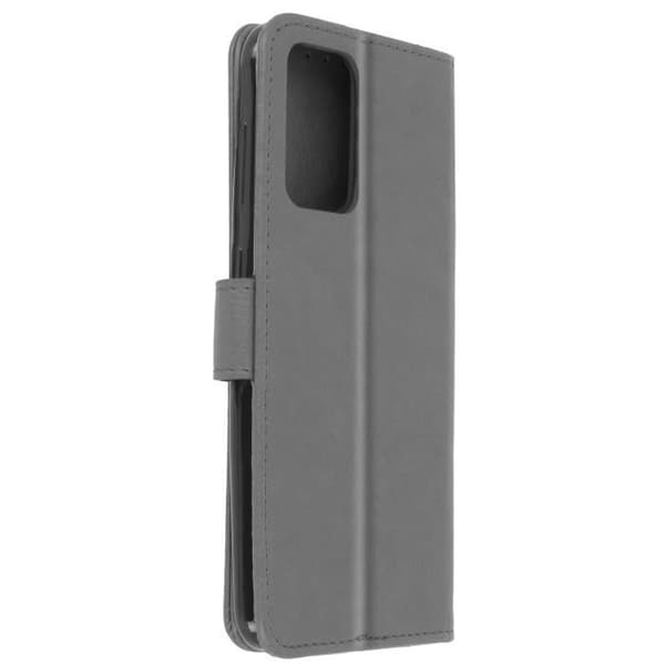 Etui för Samsung Galaxy A52 - Chersterfield - Grå - Skydd - Kortfack - Videostöd