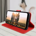 Miniatyrbild 4 av 4: Fodral - Samsung - Galaxy A02s - Skydd - Kortfack - Videostöd - Röd