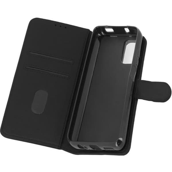 Etui - Xiaomi - Redmi Note 10 / 10s - Skydd - Kortficka - Videostöd - Svart
