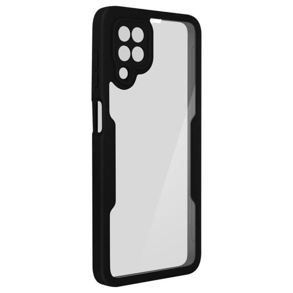 Heltäckande skydd - Samsung - Galaxy A12 - Robust plexiglas - Polymer - Stötdämpande