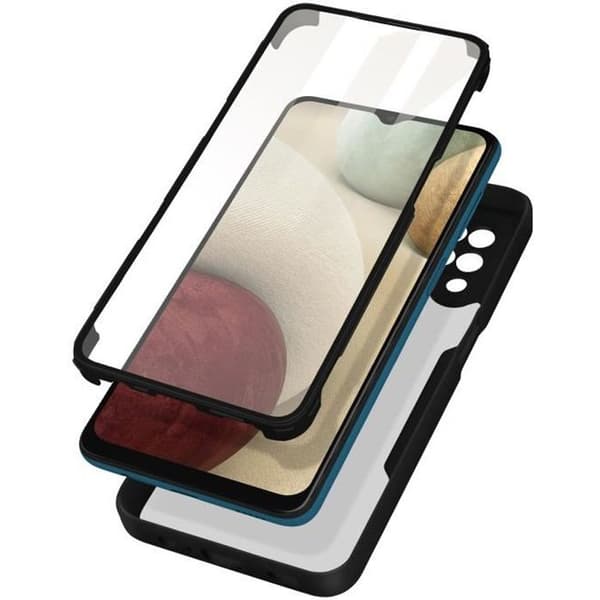 Heltäckande skydd - Samsung - Galaxy A12 - Robust plexiglas - Polymer - Stötdämpande
