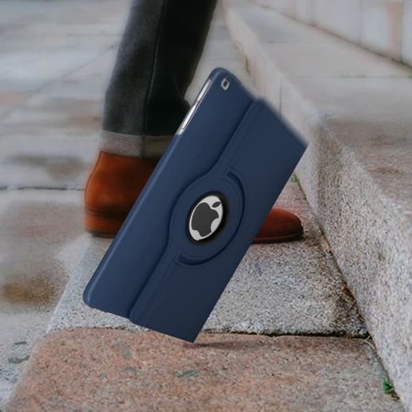AVIZAR 360° roterande stativ funktionsfodral - iPad 2018 / 2017 9.7 och iPad Air - Blå