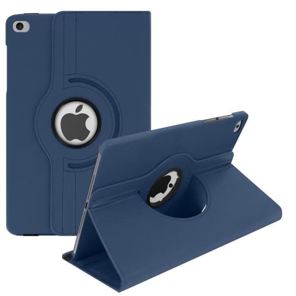 AVIZAR 360° roterande stativ funktionsfodral - iPad 2018 / 2017 9.7 och iPad Air - Blå