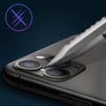 Miniatyrbild 4 av 4: Faux kameran - Apple - iPhone 11 Pro - Svart glaslins - Rep skydd - 70 g