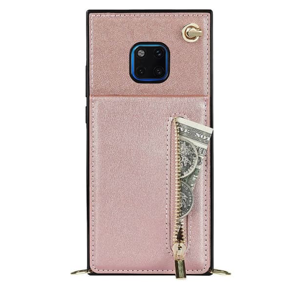 Zipper necklace case Huawei Mate 20 Pro - Rosè