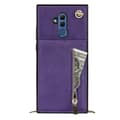 Pikkukuva 3 / 4: Zipper kaulakorukotelo Huawei Mate 20 Lite - Violetti