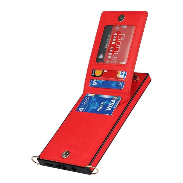 Zipper halskjede deksel Huawei Mate 20 Lite - Rød