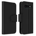 Miniatyrbild 1 av 4: Fodral till Samsung Galaxy S10 Plus - AVIZAR - Läderkorthållare Funktion Premium Svart