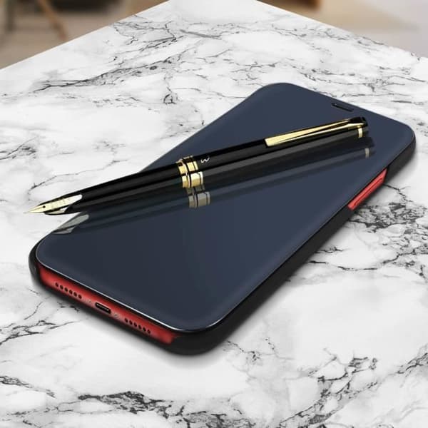 iPhone 11-fodral - AVIZAR - Rigid - Genomskinligt lock - Spegel - Ultratunn