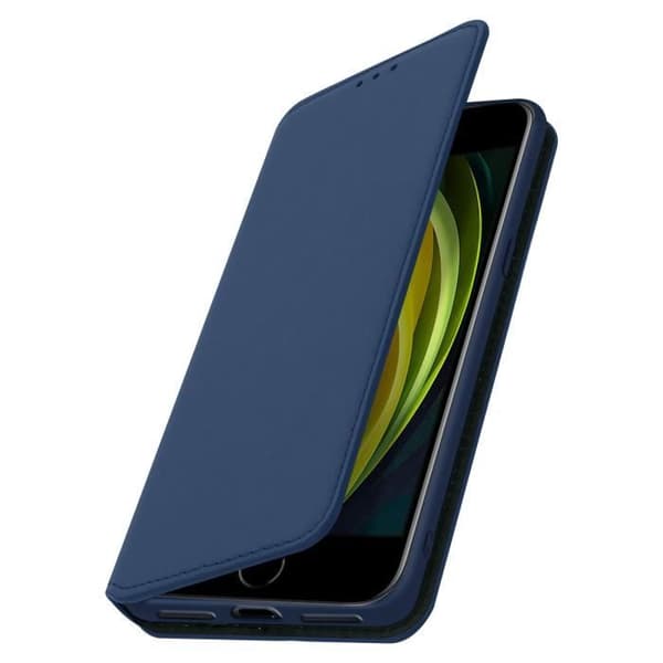 iPhone SE 2020 / 8 / 7 Fodral Folio Plånbok AVIZAR - Stödfunktion - Blå färg