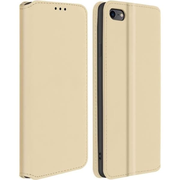Housse iPhone SE 2020 / 8 / 7 - AVIZAR - Fickfodral - Ekoskinn - Magnetisk - Ställbart