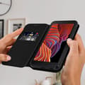 Miniatyrbild 3 av 4: Fodral till Samsung Galaxy Xcover 5 - AVIZAR - Plånbok Video Support Funktion - Svart