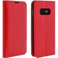 Miniatyrbild 1 av 4: Etui för Samsung Galaxy S10e - Folio-fodral - Äkta läder - Röd - Video Stöd - Kortfack