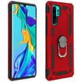 Miniatyrbild 1 av 4: Skyddsfodral - AVIZAR - Huawei P30 Pro - Bi-material - Röd - Inbyggd videostöd