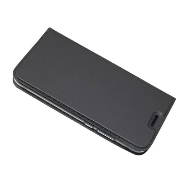 Svart autoabsorberat PU-fodral för Huawei P20 Lite