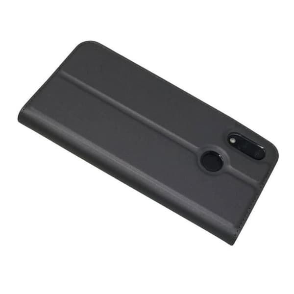 Svart autoabsorberat PU-fodral för Huawei P20 Lite