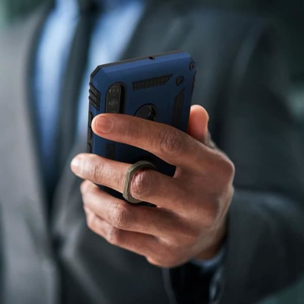 Coque - AVIZAR - P30 Lite - Bi-material - Hållring - Videostöd