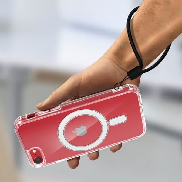 Swissten iPhone 7, 8, SE 2020 och 2022 fodral - Genomskinlig - Styv - Skydd mot stötar och repor