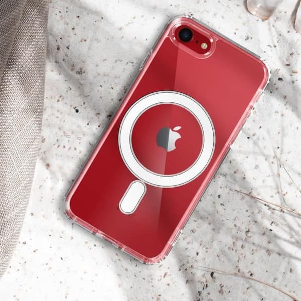 Swissten iPhone 7, 8, SE 2020 och 2022 fodral - Genomskinlig - Styv - Skydd mot stötar och repor