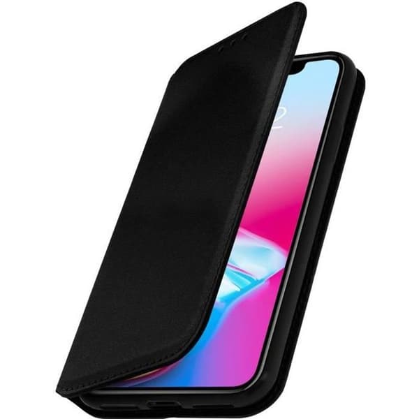 Etui iPhone X / XS - AVIZAR - Folio plånbok - Ekoskinn - Heltäckande skydd - Kortfack