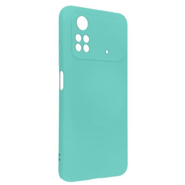Skyddsfodral - Xiaomi - Poco M4 Pro 4G - Semi-rigid - Soft-touch - Turkos