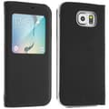 Miniatyrbild 2 av 4: Window Flip Fodral till Samsung Galaxy S6 - Svart skal