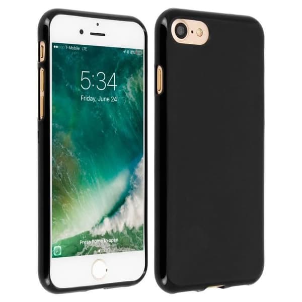 Coque - AVIZAR - iPhone 7 / 8 - Silikon Gel - Mjuk - Skydd mot Stötar och Repor