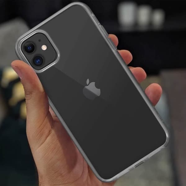 Skyddsskal - AVIZAR - iPhone 11 - Flexibelt transparent - Heltäckande skydd - Lätt design