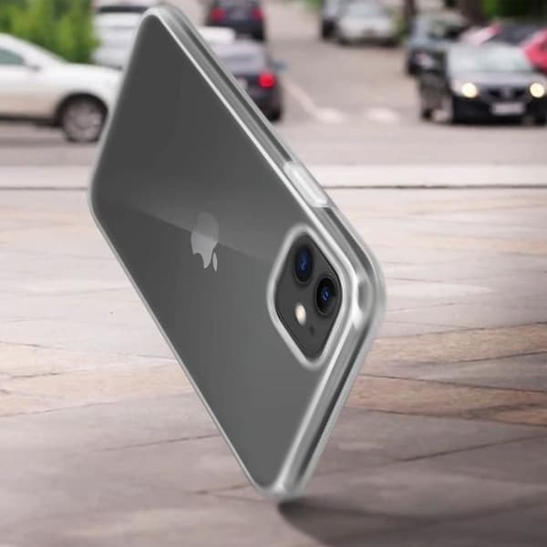Skyddsskal - AVIZAR - iPhone 11 - Flexibelt transparent - Heltäckande skydd - Lätt design
