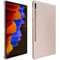 Miniatyrbild 1 av 4: Fodral för Samsung Tab S7 Plus 12.4 och S8 Plus Flexible Corners Bumper Transparent