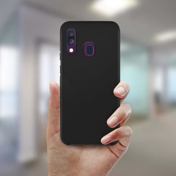 Skydd för Samsung Galaxy A40 - AVIZAR - Heltäckande Hård - 360° Skydd - Ultra-Tunn - Bevarad Taktillgång