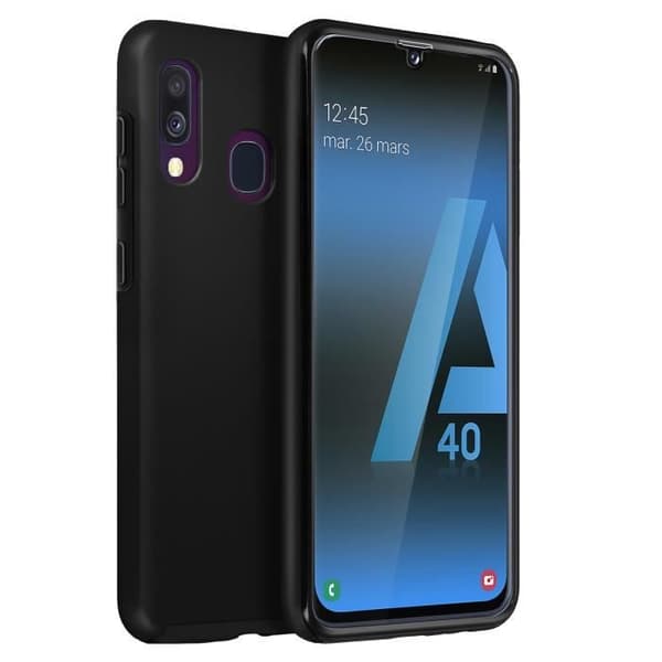 Skydd för Samsung Galaxy A40 - AVIZAR - Heltäckande Hård - 360° Skydd - Ultra-Tunn - Bevarad Taktillgång