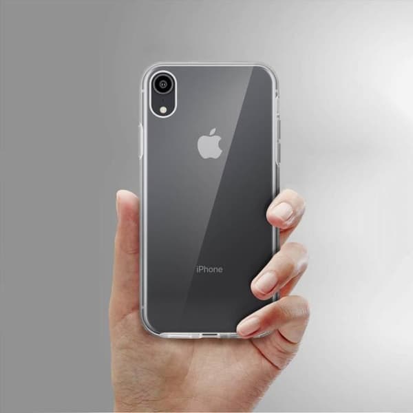 Skyddshölje - AVIZAR - iPhone XR - Silikon - Polykarbonat - Transparent 360°