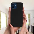 Miniatyrbild 4 av 4: Coque - Apple - iPhone 12 / 12 Pro - Hård Bakskydd - Mjuk Framsida - Svart