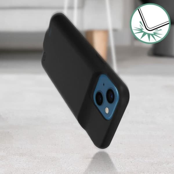 Hårdt etui - MÄRKE - iPhone 13 - Batteri 7000mAh - Modstandsdygtig beskyttelse - Soft-touch