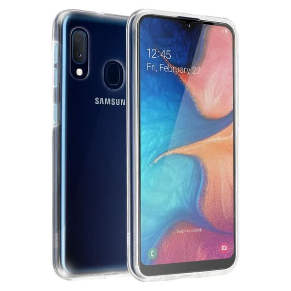 Skyddsfodral - AVIZAR - Samsung Galaxy A20e - Genomskinlig - Stel - Ultratunn