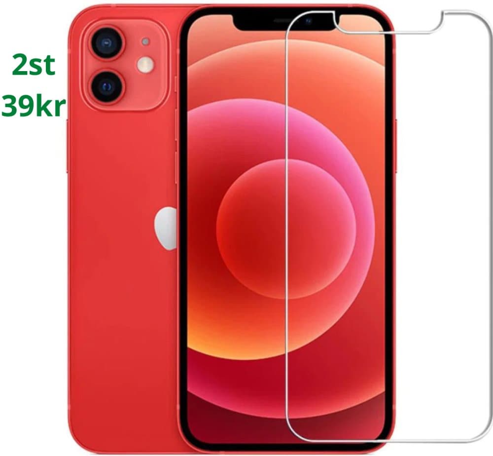 2-Pack 39:- Härdat Glas Skärmskydd iPhone 13 Pro Mini