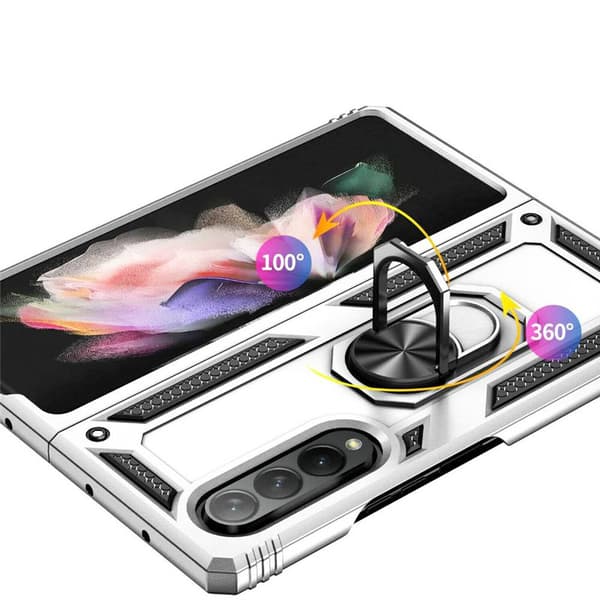Sergeant Ring deksel Samsung Galaxy Z Fold 4 - Sølv