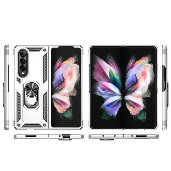Sergeant Ring deksel Samsung Galaxy Z Fold 4 - Sølv
