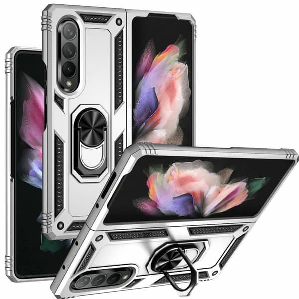 Sergeant Ring deksel Samsung Galaxy Z Fold 4 - Sølv