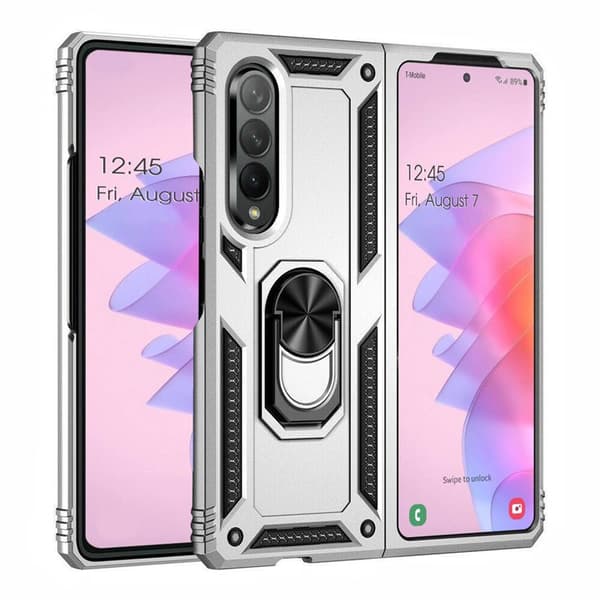 Sergeant Ring deksel Samsung Galaxy Z Fold 4 - Sølv