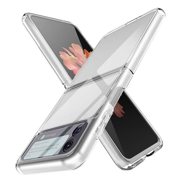 TPU+PC kotelo läpinäkyvä Samsung Galaxy Z Flip 4
