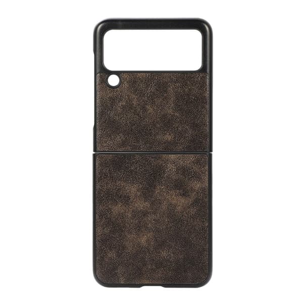 Business deksel Samsung Galaxy Z Flip 4 - Mørkebrun