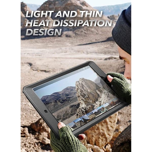 Supcase iPad 10.2 2019/2020/2021 Skal Unicorn Beetle Pro Svart