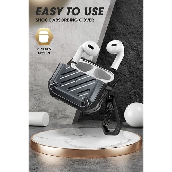 Supcase AirPods 3 Skal Unicorn Beetle Pro Svart