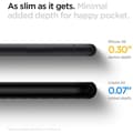 Miniatyrbild 3 av 6: Spigen iPhone 7/8/SE Skal Liquid Air Svart