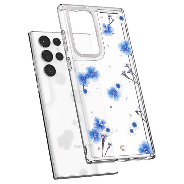 Spigen Cyrill Samsung Galaxy S22 Ultra Skal Blue Spring